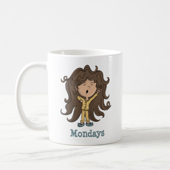 Lundi matin Pajama mug (Gauche)