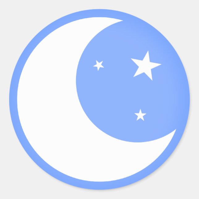 Lune - autocollants (Devant)