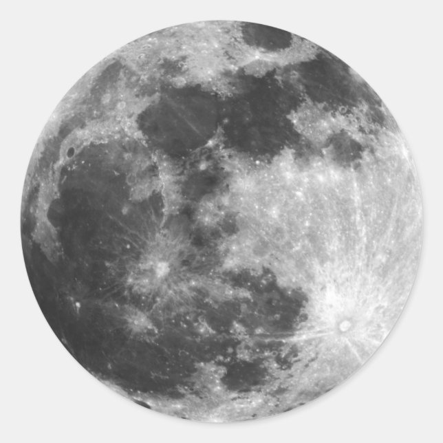 Lune autocollants galaxie espace étoiles planète p (Devant)