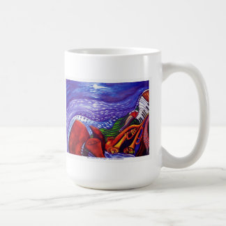 Lune bleue au-dessus de TASSE de Chicago