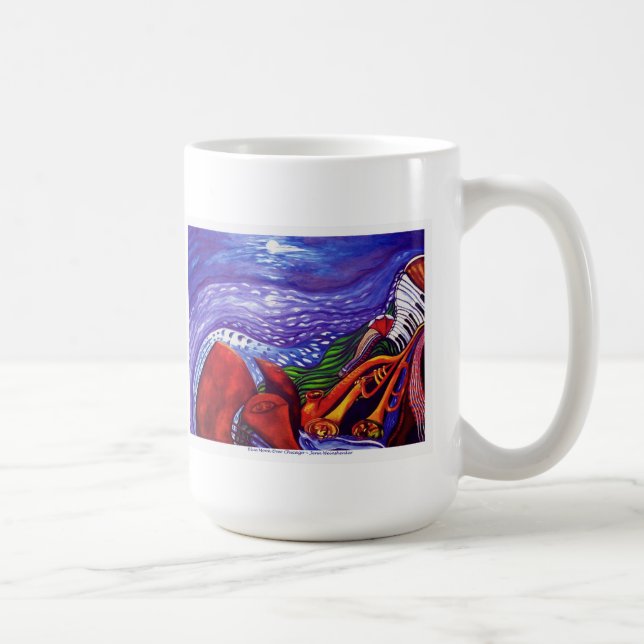 Lune bleue au-dessus de TASSE de Chicago (Droite)