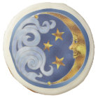 Lune céleste et étoiles Traite de biscuits