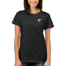 Lune Coeur Boire ou Manger T-shirt Halloween
