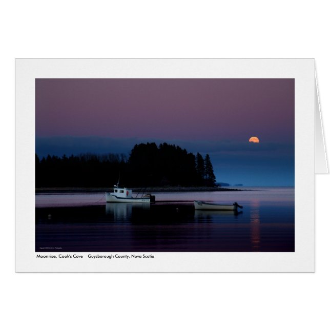 Lune, Cook's Cove (Devant horizontal)