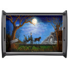 Lune de miel de Halloween de plateau de portion de