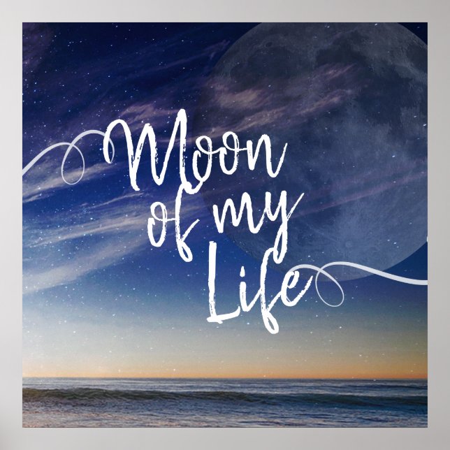Lune de mon affiche de vie (Devant)