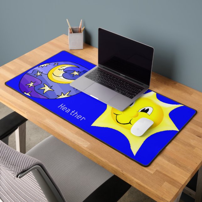 Lune et soleil de chat de bureau (Bureau 2)