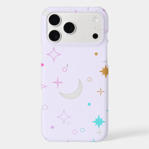 Lune & Étoiles Minimaliste Lavande