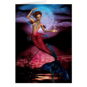 Lune magique de sirène