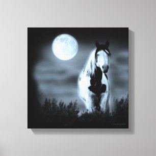 Lune Stallion Mystique Shaman Toile Enveloppée