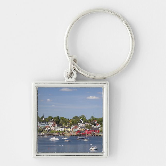 Lunenberg, Nova Scotia, Canada. 2 Keychain (Front)