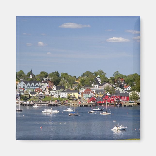 Lunenberg, Nova Scotia, Canada. 2 Magnet (Front)