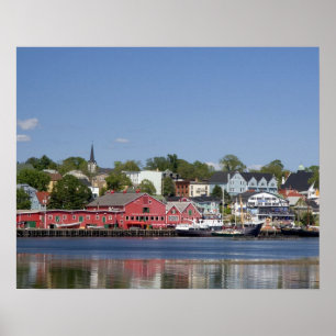 Lunenberg, Nova Scotia, Canada. 4 Poster