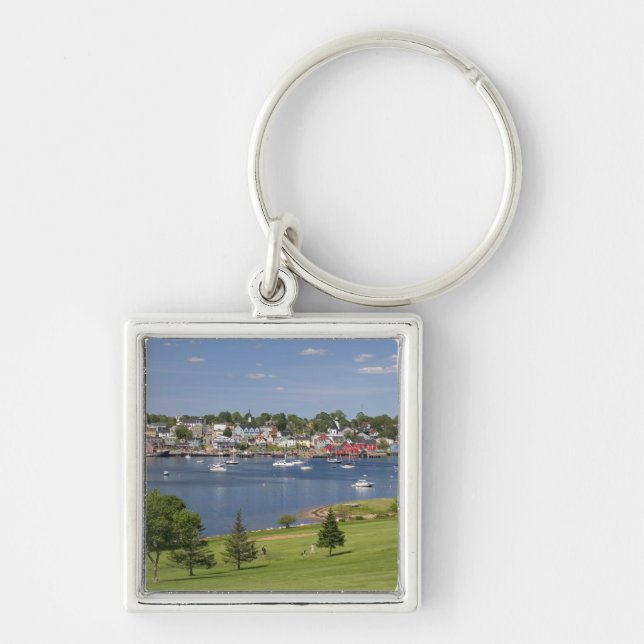 Lunenberg, Nova Scotia, Canada. Keychain (Front)