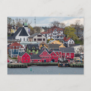 Lunenburg in Nova Scotia Postcard