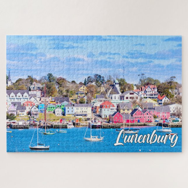 Lunenburg, Nova Scotia, Canada Jigsaw Puzzle (Horizontal)