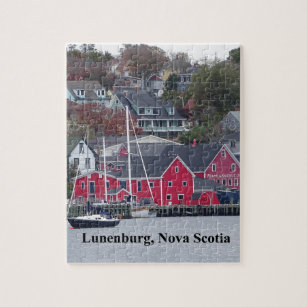 Jigsaw puzzle International Lunenberg Village Nova Scotia Canada 1000 piece NEW 