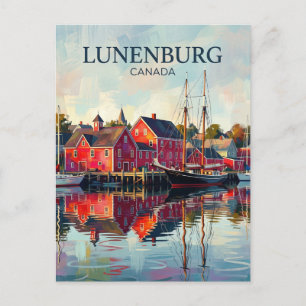 Lunenburg Old Town Canada Postcard