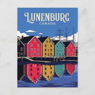 Lunenburg Waterfront Canada Postcard