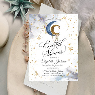 Lunes célestes, Étoiles Invitation de douche nupti