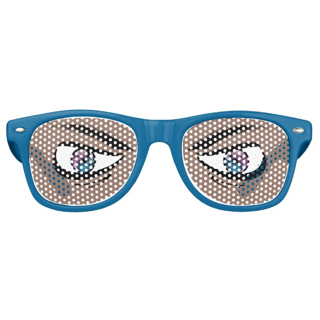 Lunettes Avec Les Yéballes De Lumière (Devant)