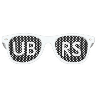 Lunettes BLANCHES UBRS pour FANS !
