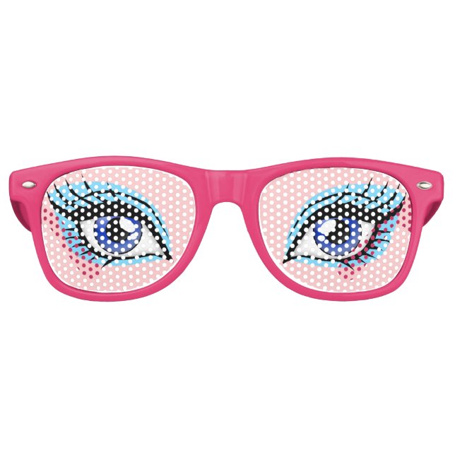 Lunettes de costume de fête pour femmes poupées (Devant)