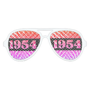Lunettes De Fête Aviateur 1954 70e anniversaire
