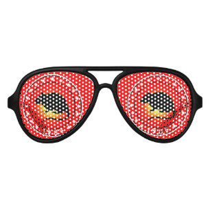 Lunettes De Fête Aviateur 1984 Année du rat