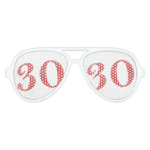 Lunettes De Fête Aviateur 30 ans