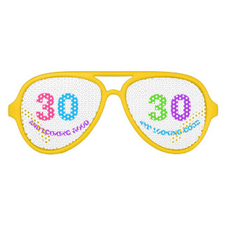 Lunettes De Fête Aviateur 30e FÊTE D'ANNIVERSAIRE, AMUSANT À L'AIR BON