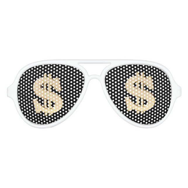 Lunettes De Fête Aviateur 3 dollars (Devant)