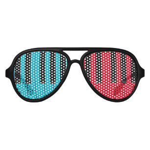 Lunettes De Fête Aviateur 3D ExShallow Man (+ Libre 1ère Conversation Sujet)