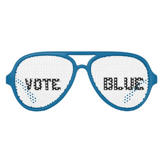 Lunettes De Fête Aviateur Adulte Retro Party Shades, Noir