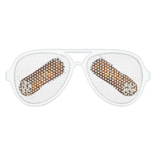Lunettes De Fête Aviateur Alimentation italienne Pâtisserie Chocolat Chip Ca