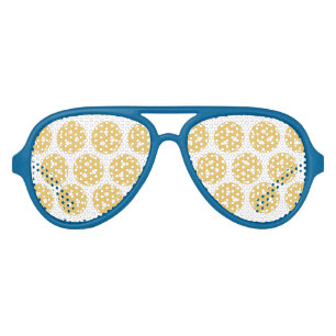 Lunettes De Fête Aviateur Amusant Motif sportif de la fête de Pickleball