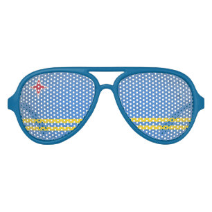 Lunettes De Fête Aviateur Aruba