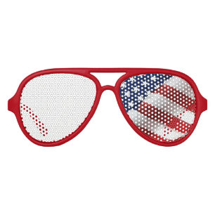 Lunettes De Fête Aviateur Aviateur américain