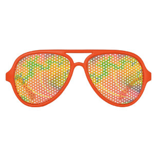 Lunettes De Fête Aviateur Baiser tropical
