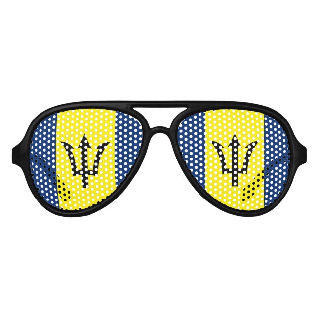 Lunettes De Fête Aviateur Barbade (Devant)