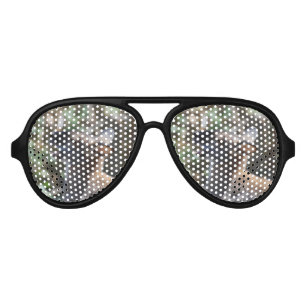 Lunettes De Fête Aviateur Belle Wallaby