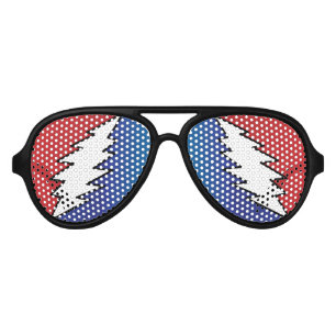 Lunettes De Fête Aviateur Biden Bolt Aviator Party