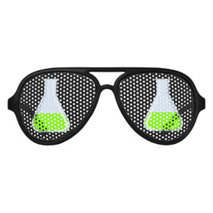 Lunettes De Fête Aviateur Biologiste scientifique Laboratoire Fun Party