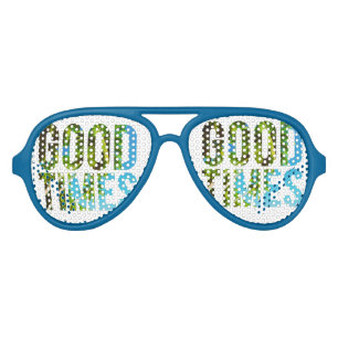 LUNETTES DE FÊTE AVIATEUR BONNES PÉRIODES