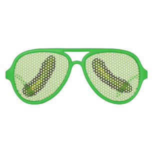 Lunettes De Fête Aviateur Brochure écossaise Crunchy Kosher Pickle Deli Pick