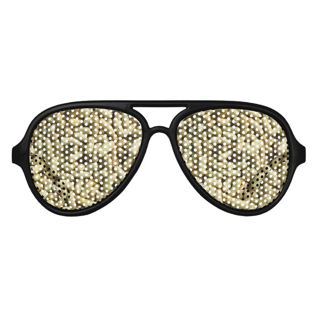 Lunettes De Fête Aviateur cacahuètes (Devant)