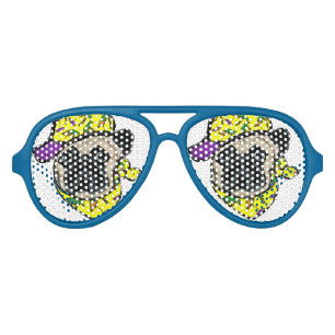 Lunettes De Fête Aviateur Carlin