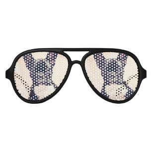 Lunettes De Fête Aviateur Chiffre de taureau français