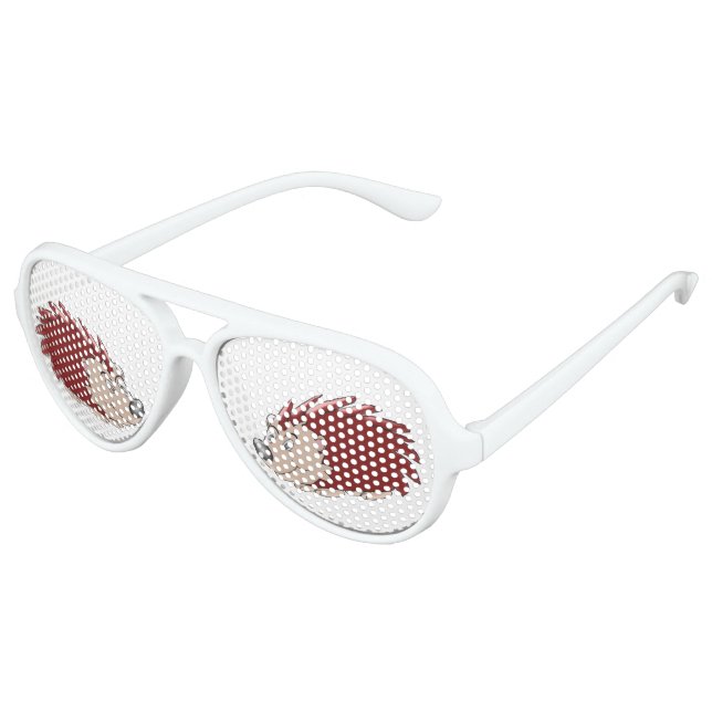 Lunettes De Fête Aviateur Conception de hérisson (Angle)