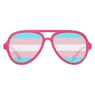 Lunettes De Fête Aviateur Coutume texturisée de conception de drapeau de